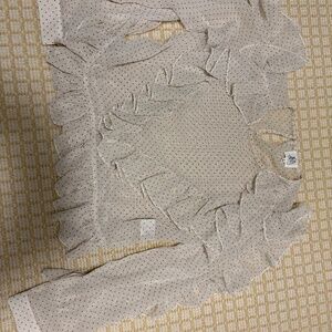 Sheer Ruffled blouse